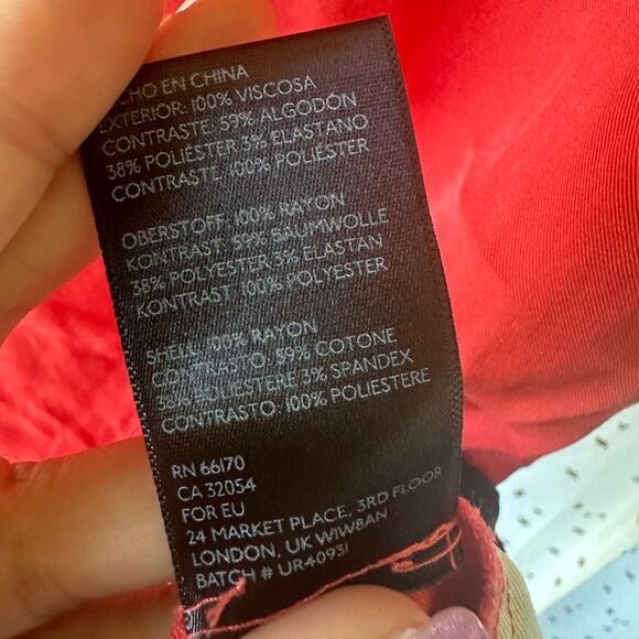 Urban Outfitters Sparkle & Fade Color Block Mix Media Slight Hi Low Mini Dress S - Picture 8 of 8